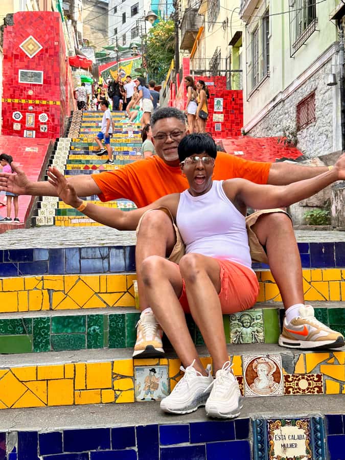05 Spots of Rio Christ Redeemer Sugar Loaf Selarón Stairs… - A Brazilian buffet lunch with plenty of choice