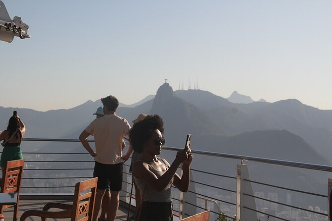 10-hour Private Tour Rio In One Day: Christ, Sugarloaf, Selarón, Downtown - Reaching Sugarloaf by two cable cars