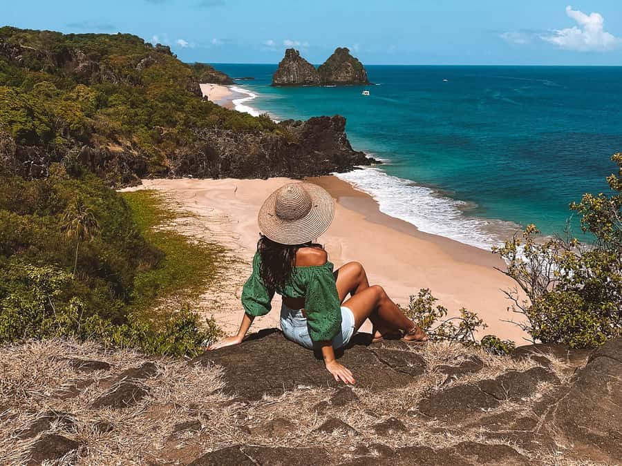 7-Hour Island Adventure: Fernando de Noronha Ilhatour - Sunset gives the long day a proper finish
