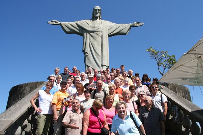 A Day in Rio: Christ the Redeemer, Sugarloaf Mountain, Selaron with Lunch - Sugarloaf Mountain and Guanabara Bay views