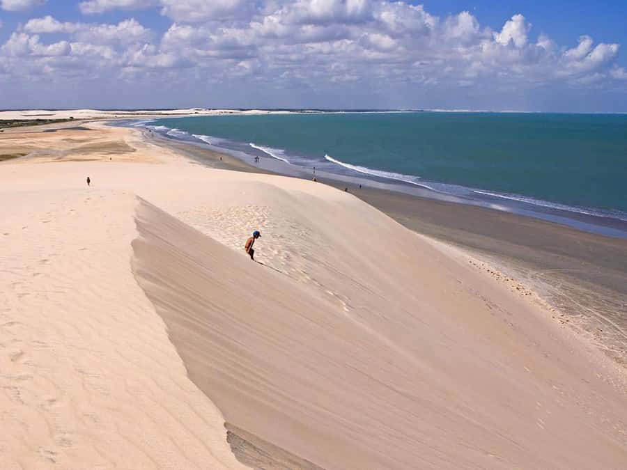 A full day in Jericoacoara - Lagoa Azul, a quieter stop for swimming