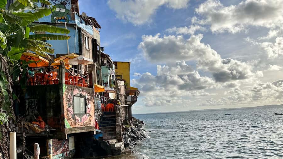 Afro-Brazilian Roots Private City Tour in Salvador - São Joaquim Fair, where food carries history