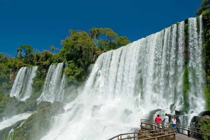 Argentinian Side of the Falls and Boat Tour Gran Aventura - All Tickets Included - Arriving at Iguazú National Park
