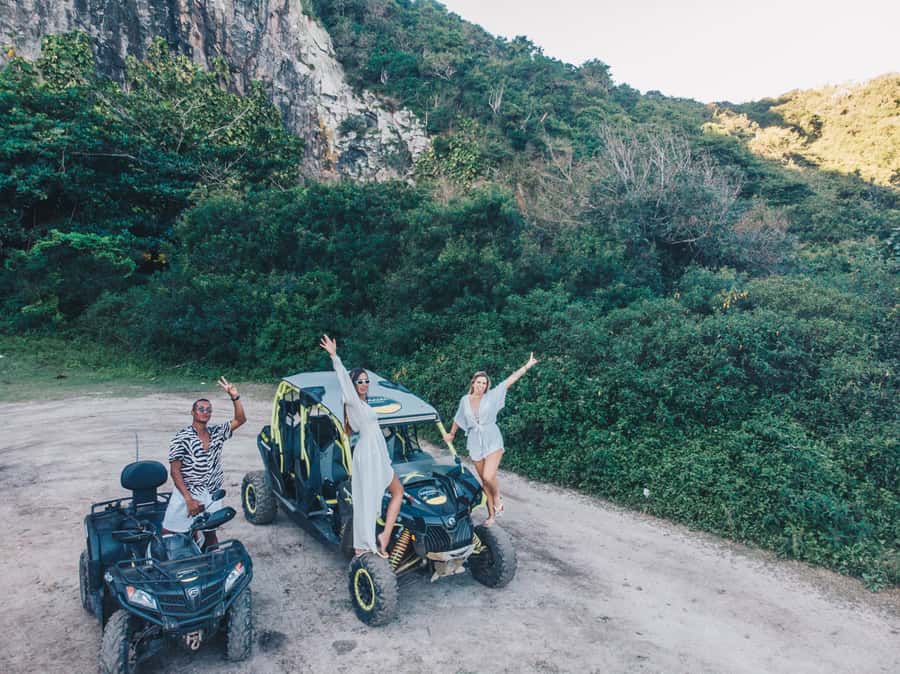 Arraial do Cabo: ATV Quad Bike Tour - Passing the Arraial Portico