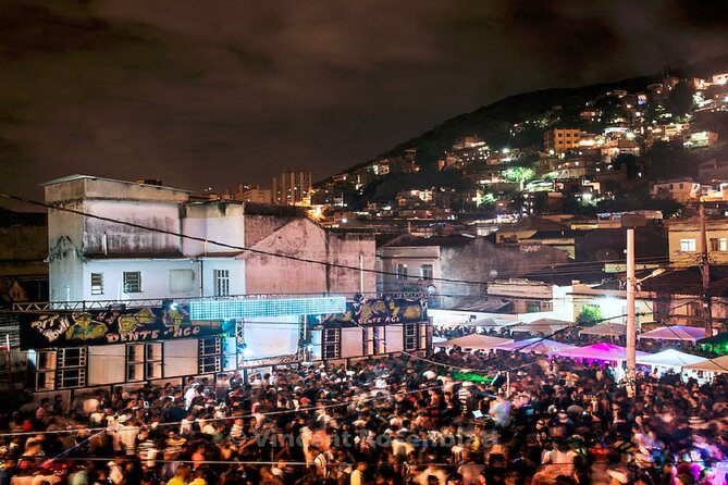 Baile Funk party in Favelas of Rio De Janeiro - The party in the center of Rocinha