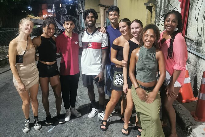 Baile Funk party in Favelas of Rio De Janeiro - Entering Rocinha with local direction
