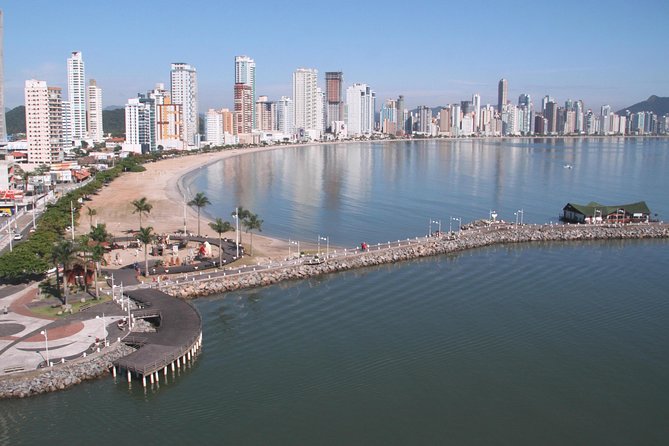 Balneário Camboriú tour and cable car ride from Florianópolis - Avenida Atlântica and the Barra Norte view
