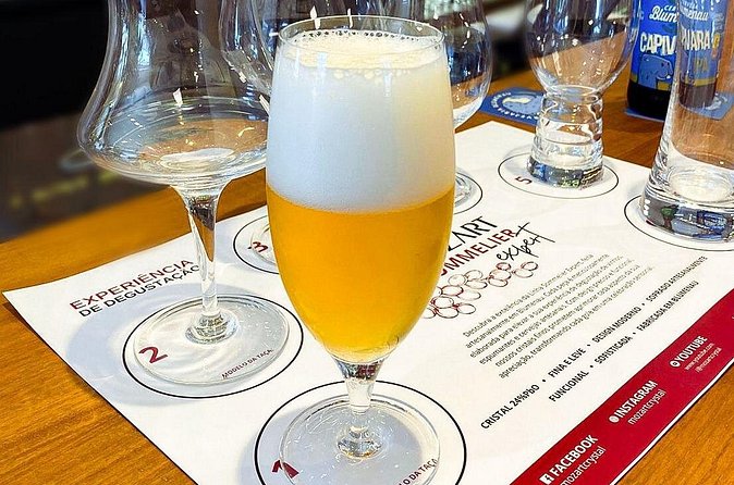 Beer Tasting Experience - The crystal glass lesson is the real hook
