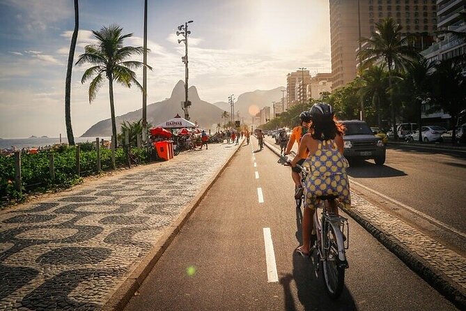 Bike Tour Of Rio – Beaches and Lagoon - Ipanema Beach and a change of mood