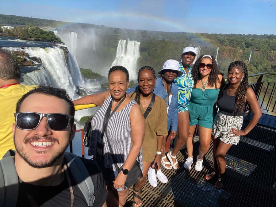 Brazilian Falls, Bird Park and Itaipu Dam - Entering Iguassu National Park on the Brazilian side