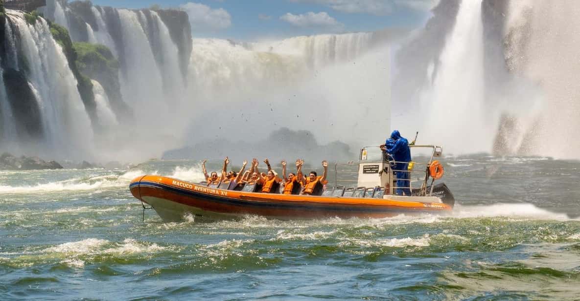 Brazilian Falls & Macuco Safari: transfer with ticket - Lunch, snacks, and the optional helicopter stop