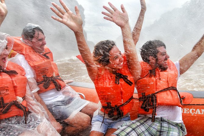 Brazilian Falls With Macuco Safari Boat - What the $29 price really covers
