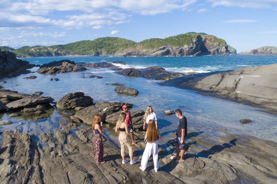 Buzios: City Tour by Trolley with 12 Beaches and Pickup - Praia do Forno, one of the tour’s strongest stops