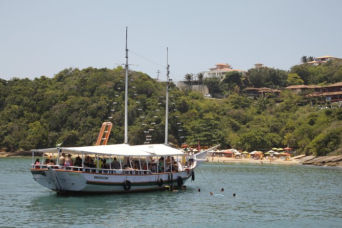 Buzios Day Trip with Lunch, City Tour and Cruise from Rio de Janeiro - The included buffet lunch at Bastidores Restobar