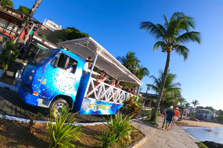 Búzios Trolley Adventure City Tour - Starting at Orla Bardot