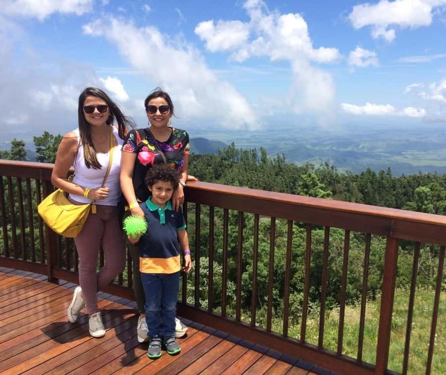 Campos do Jordão: Full-Day Private Tour from São Paulo - Morro do Elefante and the valley below