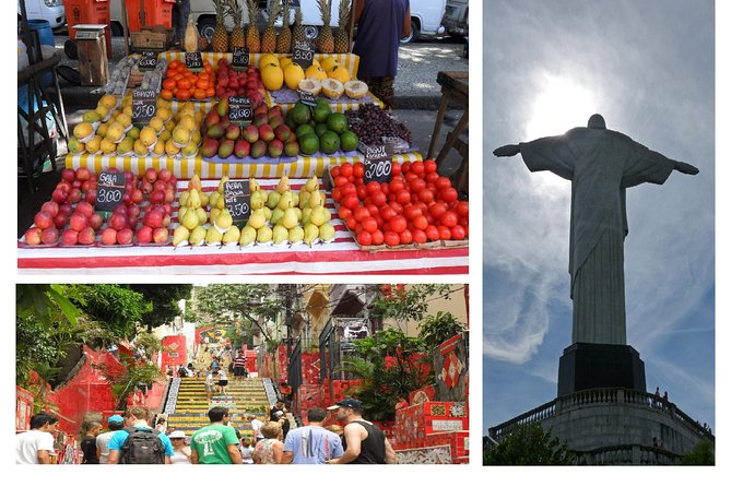 Christ, St. Teresa, Selaron & Farmers Market. 6 Hours Tour. - Why this six-hour route works in Rio