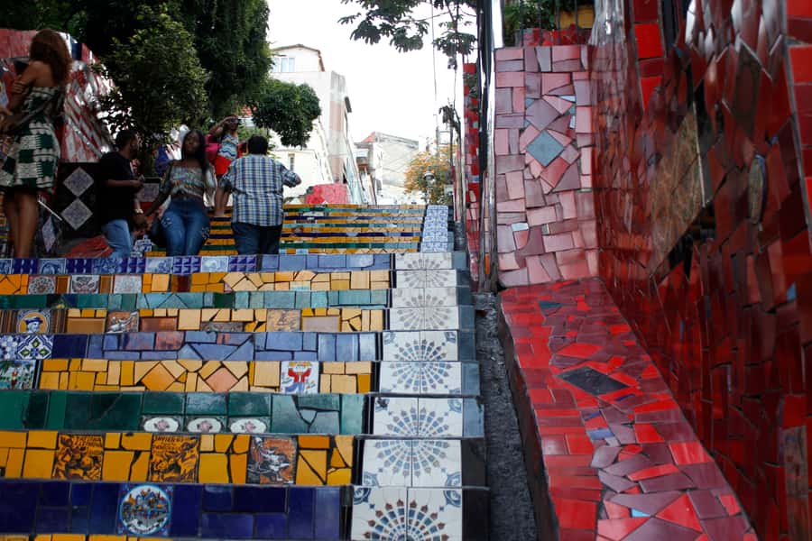 Christ the Redeemer and Escadaria Selarón Half-Day Tour - A scenic pass through Santa Teresa