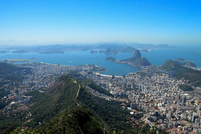 Christ the Redeemer by Van and Selarón Steps - Lapa and the short stop at Selarón Steps