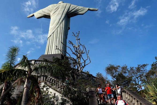 Christ the Redeemer, Selaron, Cathedral, Maracana, Sambadrome Half-Day Tour - Corcovado and Christ the Redeemer: the main event