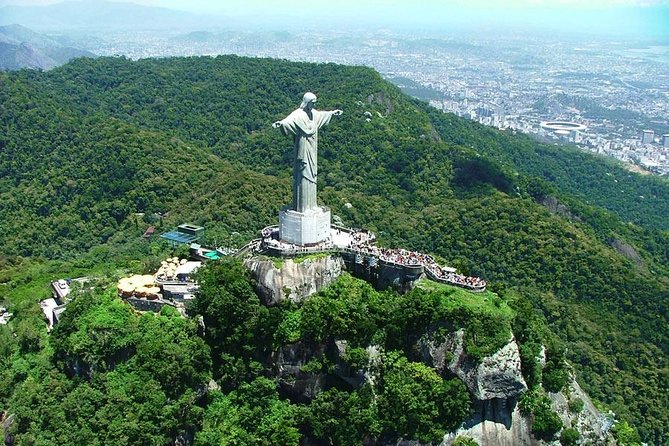 Christ the Redeemer & Sugarloaf: Rio City Tour with Lunch - Santa Teresa’s Selarón Steps in just 30 minutes