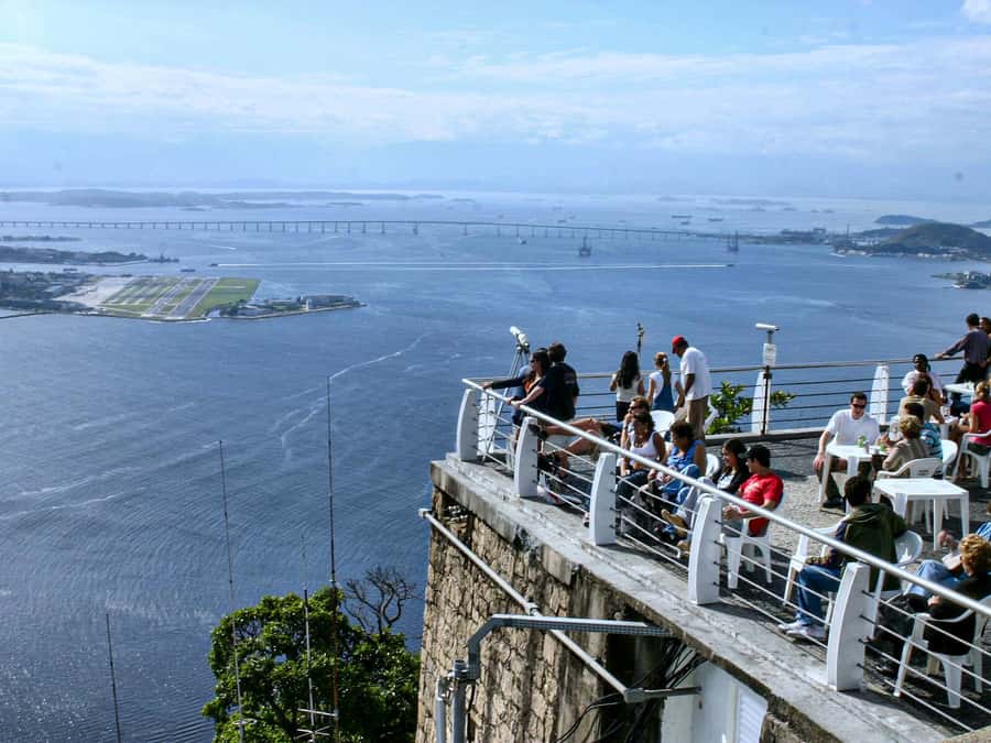 Corcovado, Sugarloaf Mountain, and Selarón Steps 6-Hour Tour - Riding the cable car from Urca Hill to Sugarloaf