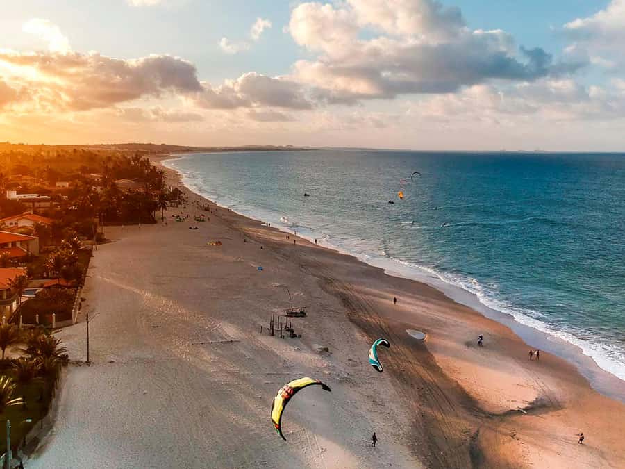 Cumbuco Adventure: Dune Rides, Lagoa do Catu & Coastal Views - Cumbuco Beach, where dunes meet the sea