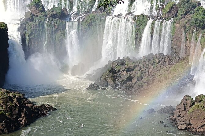 Day tour Cataratas Brazil and Argentina, both small group - Argentina: train tracks, forest paths, and close views