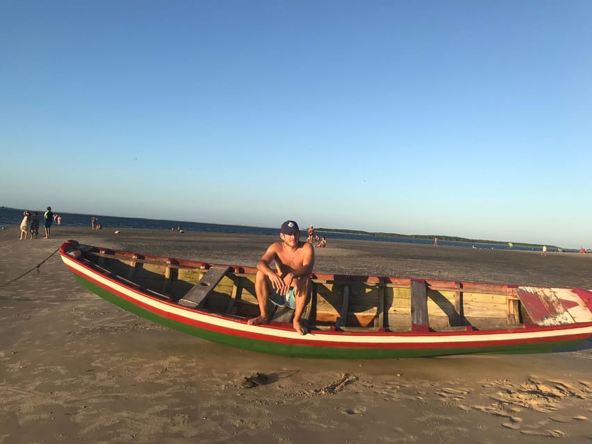 Day trip to Atins through the Lencois Maranhenses - Atins offers beach, kite surfers, and the Atlantic