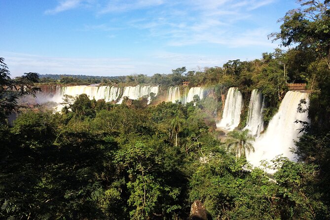 Day Trip to the Argentinian Side of Iguassu Falls from Foz do Iguaçu - The train and Devil’s Throat footbridge