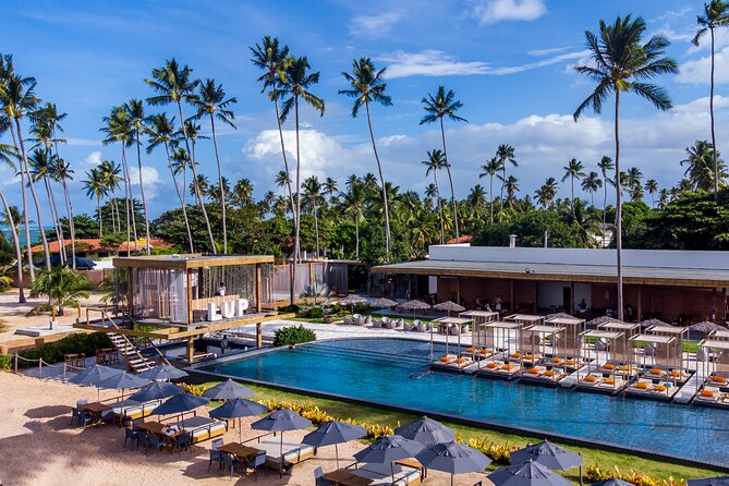 Day use by the sea with pool and lots of fun - Timing, ticket details, and cancellation