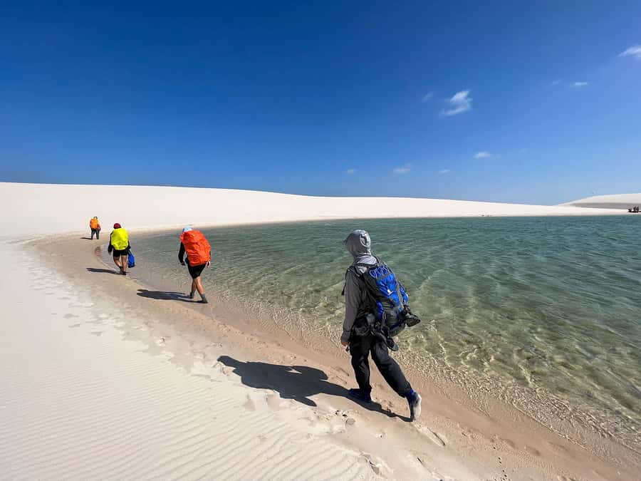 Discover Lagoa Azul & Maranhao: Half Day - A guide who adds useful context