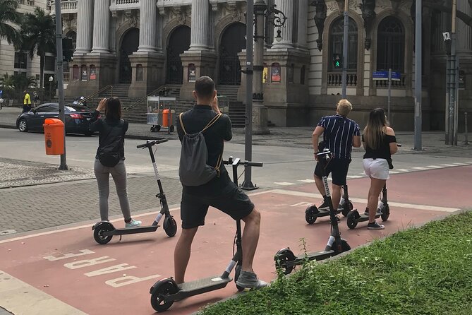 E-Scooter Ride: City Tour - Selarón Steps: the tour’s best photo pause