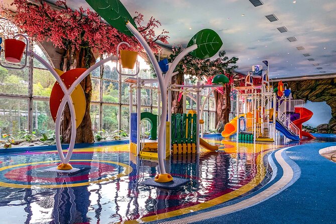 Entrance to Acquamotion Park - Transport, parking, and what to bring