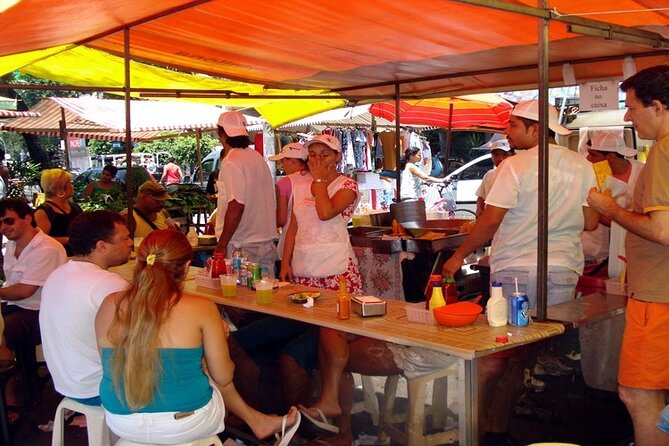 Farmers Market and Local Street Food - Pastel and sugar cane juice