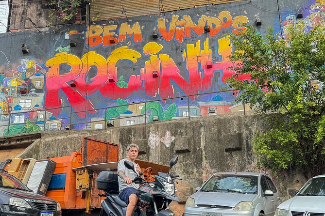 Favela da Rocinha Tour - Rua 1, local shops, and a guide’s home