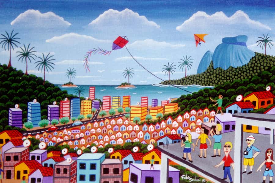 Favela Tour The Original, Rocinha & Vila Canoas since 1992 - From South Zone pickup to the first hillside view
