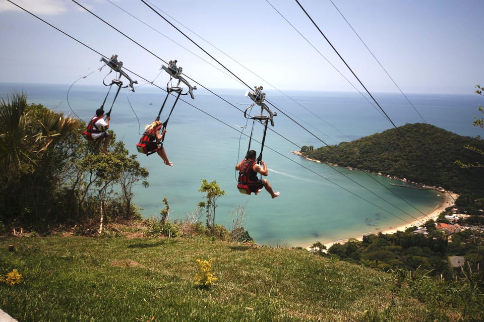 Florianópolis: Camboriu & Unipraias Park with Cable Car Ride - Unipraias Park and the three-station cable car