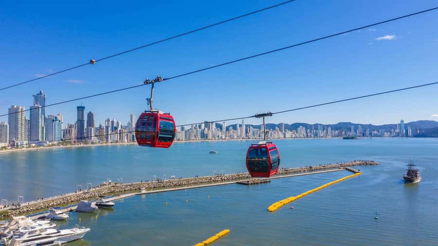 Florianópolis: Camboriu & Unipraias Park with Cable Car Ride - Morning pickup from eight Florianópolis areas