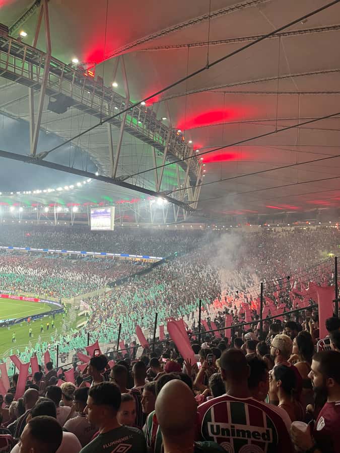 Fluminense Football Match at Maracanã with Local Hosts - The short walk into Maracanã