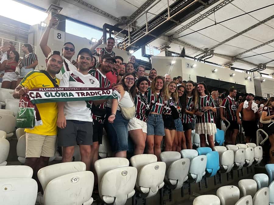 Fluminense Football Match at Maracanã with Local Hosts - Leaving Maracanã after the final whistle
