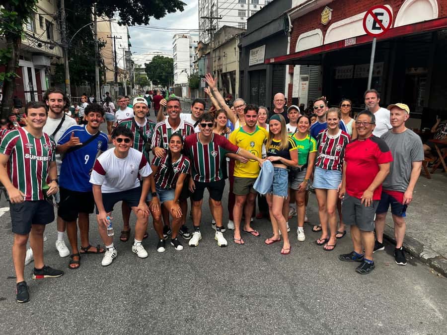 Fluminense Football Match at Maracanã with Local Hosts - Meeting at Bar Armazém Tijucano