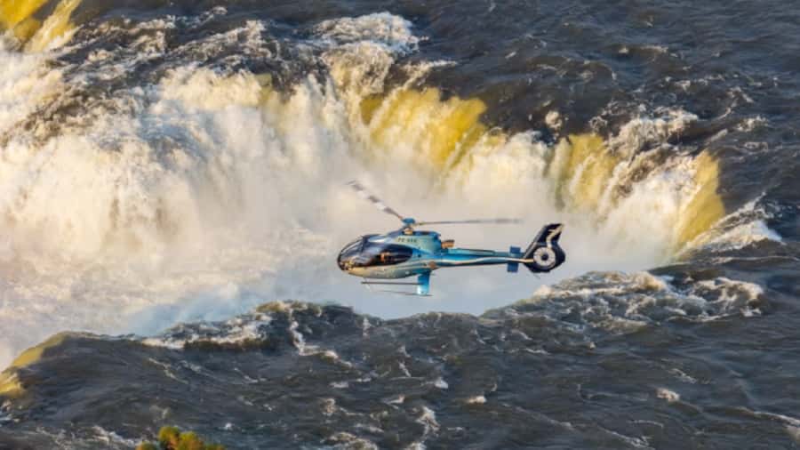 Foz do Iguaçu: Helicopter Flight over the Iguassu Falls - Why a 10-minute flight can be worth it