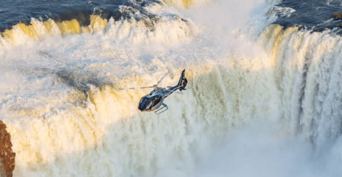 Foz do Iguaçu: Helicopter Flight over the Iguassu Falls - Devil’s Throat from above