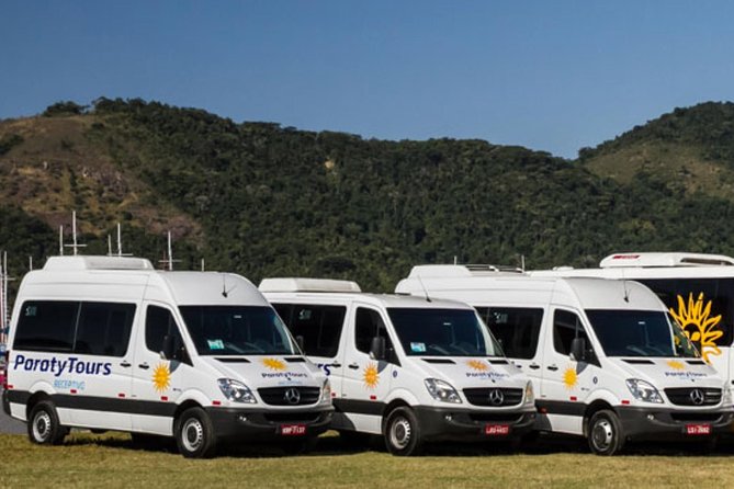 From Angra dos Reis: shared shutttle to Paraty - The road connection between two coastal bases