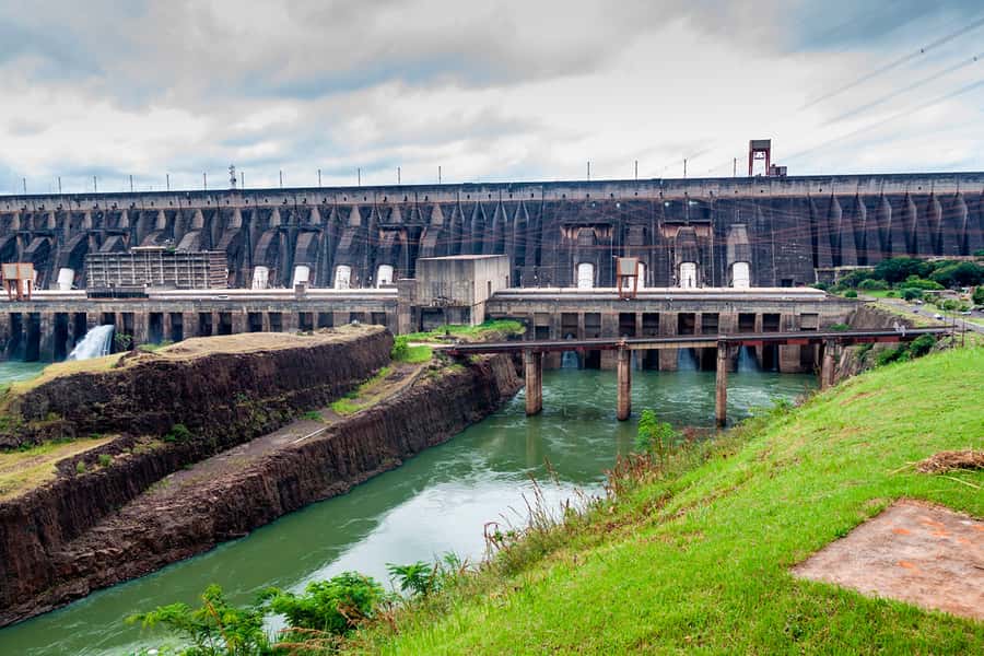 From Argentina: Iguazu Falls Brazil Side & Itaipu Dam - Itaipu Dam brings a different kind of drama