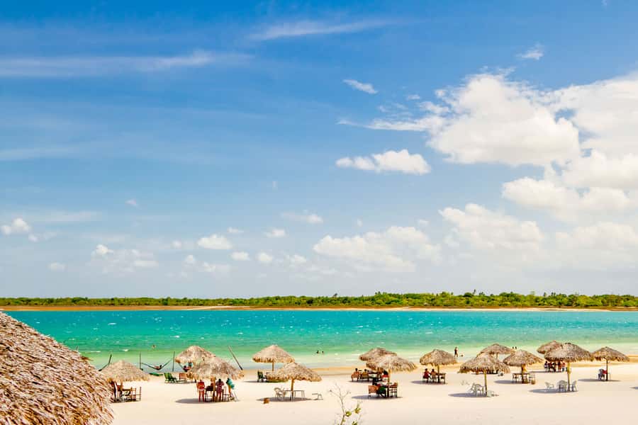 From Jericoacoara: Preá Beach and Paradise Lagoon Tour - Preá Beach and a working fishing village