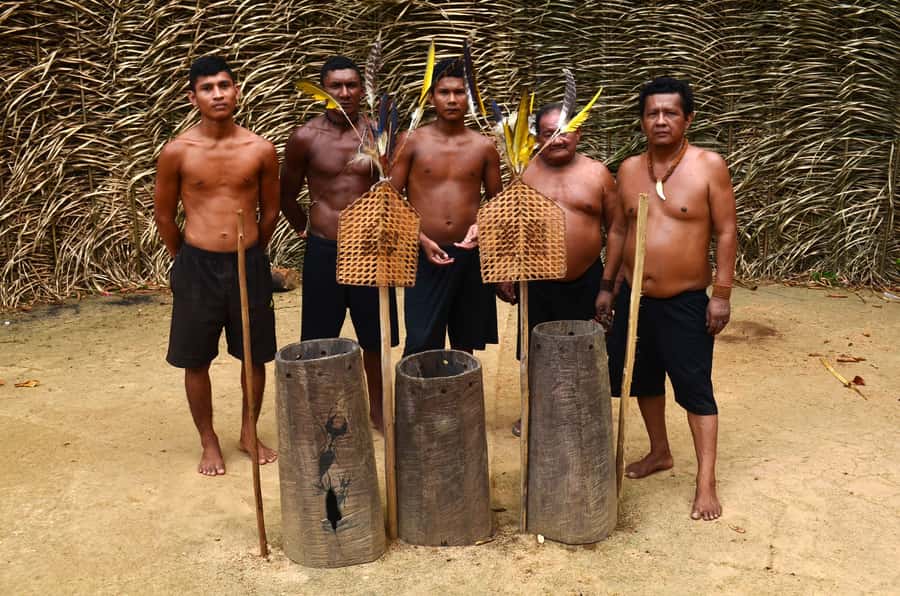 From Manaus: Tucandeira Ants Tribe Ritual Full Day Trip - 11:00 AM with the Satere Mawé people