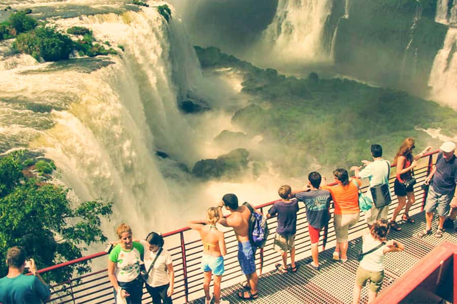 From Puerto Iguazu: Brazilian Falls with Boat Adventure - Crossing from Puerto Iguazu into Brazil