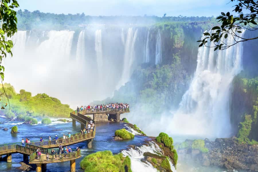 From Puerto Iguazu: Brazilian Side of the Falls with Ticket - The visitor station: useful facilities before the falls